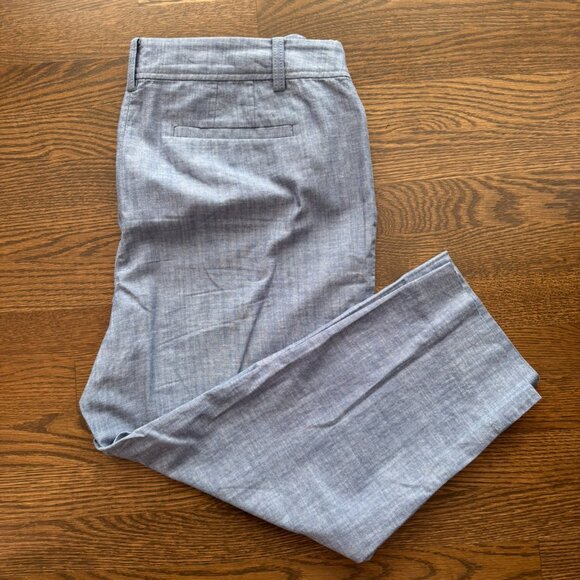 TALBOTS perfect crop pant size 14P 100% cotton PETITE - Picture 2 of 4